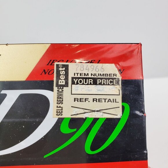 TDK D90 Blank Cassette Tapes 5 Pack IECI Type 1 Normal Bias Sealed - Picture 4 of 9